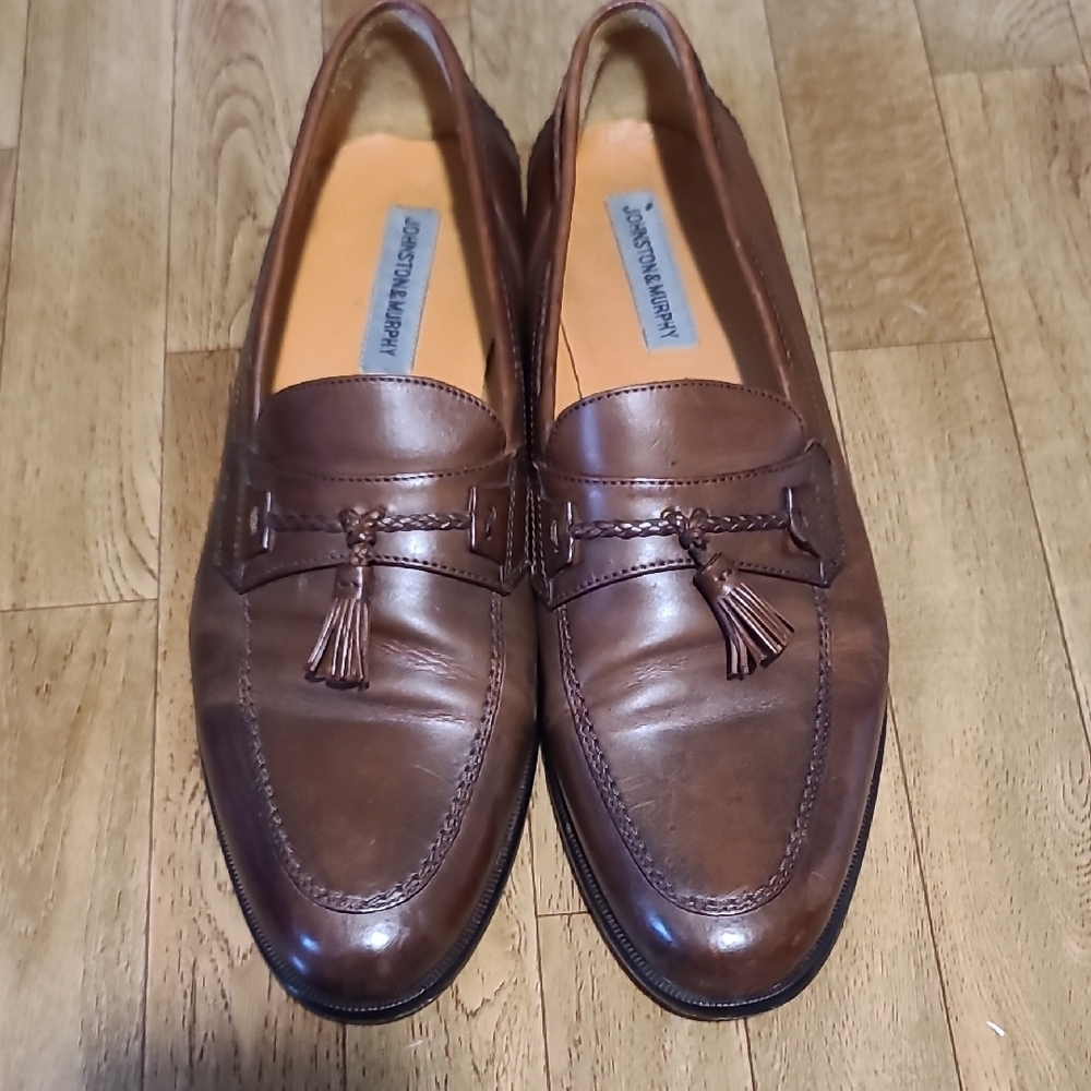 Men's Brown Leather Loafers (OCBB)